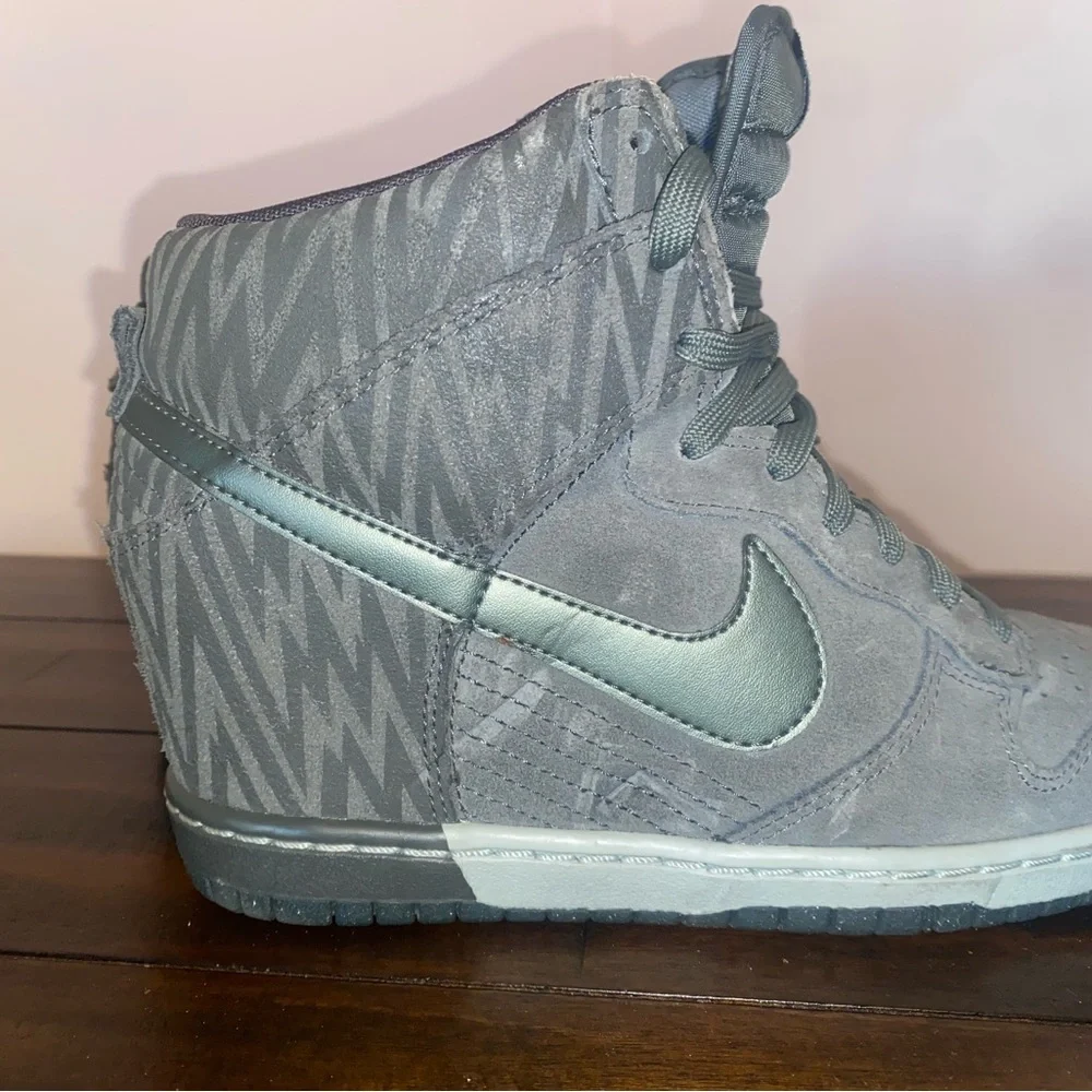 Womens Nike Dunk Sky Hi Print US Size 8 543258-302 - Picture 7 of 11